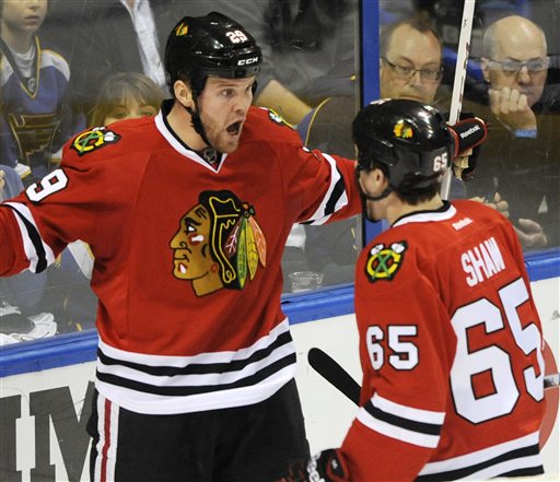 Bryan Bickell, Andrew Shaw