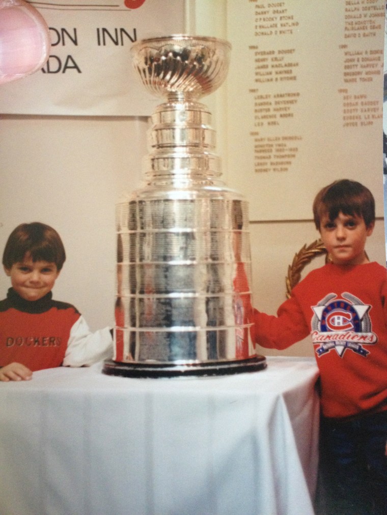 Me and my bro in 1993