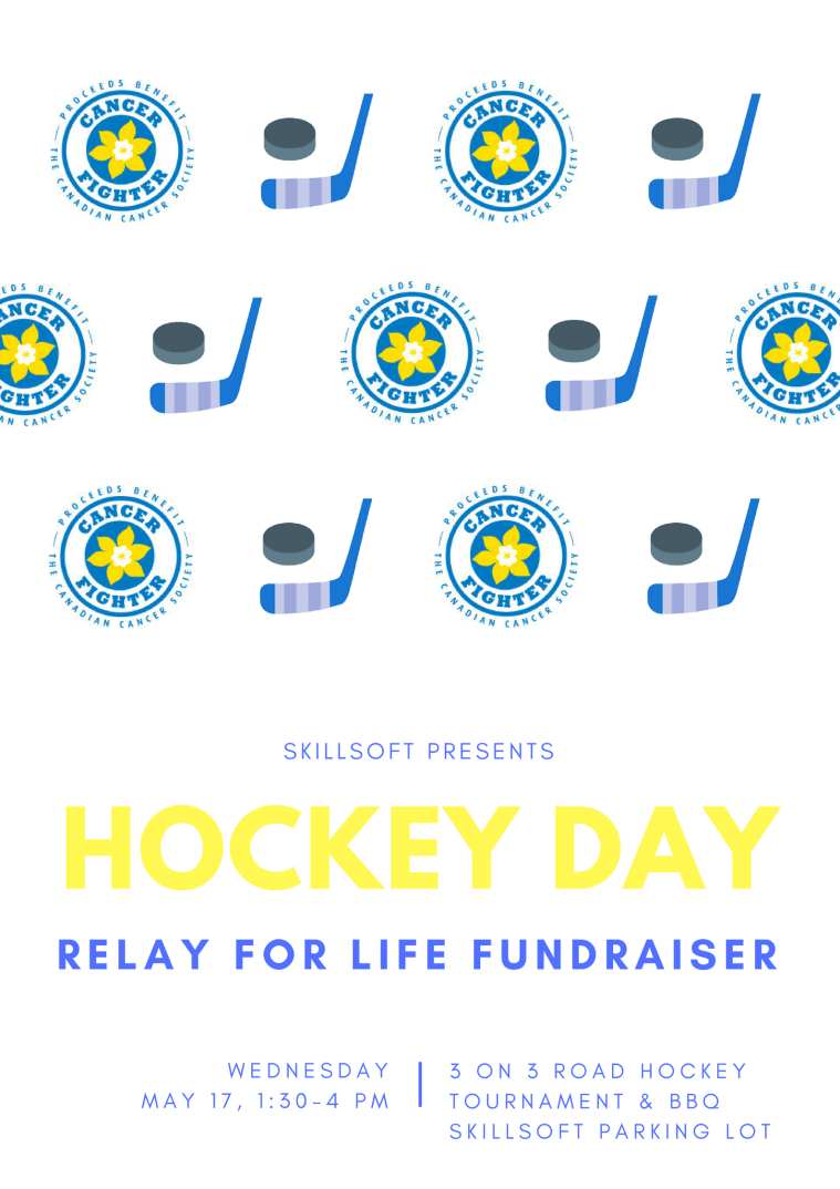 Relay For Life Hockey Poster